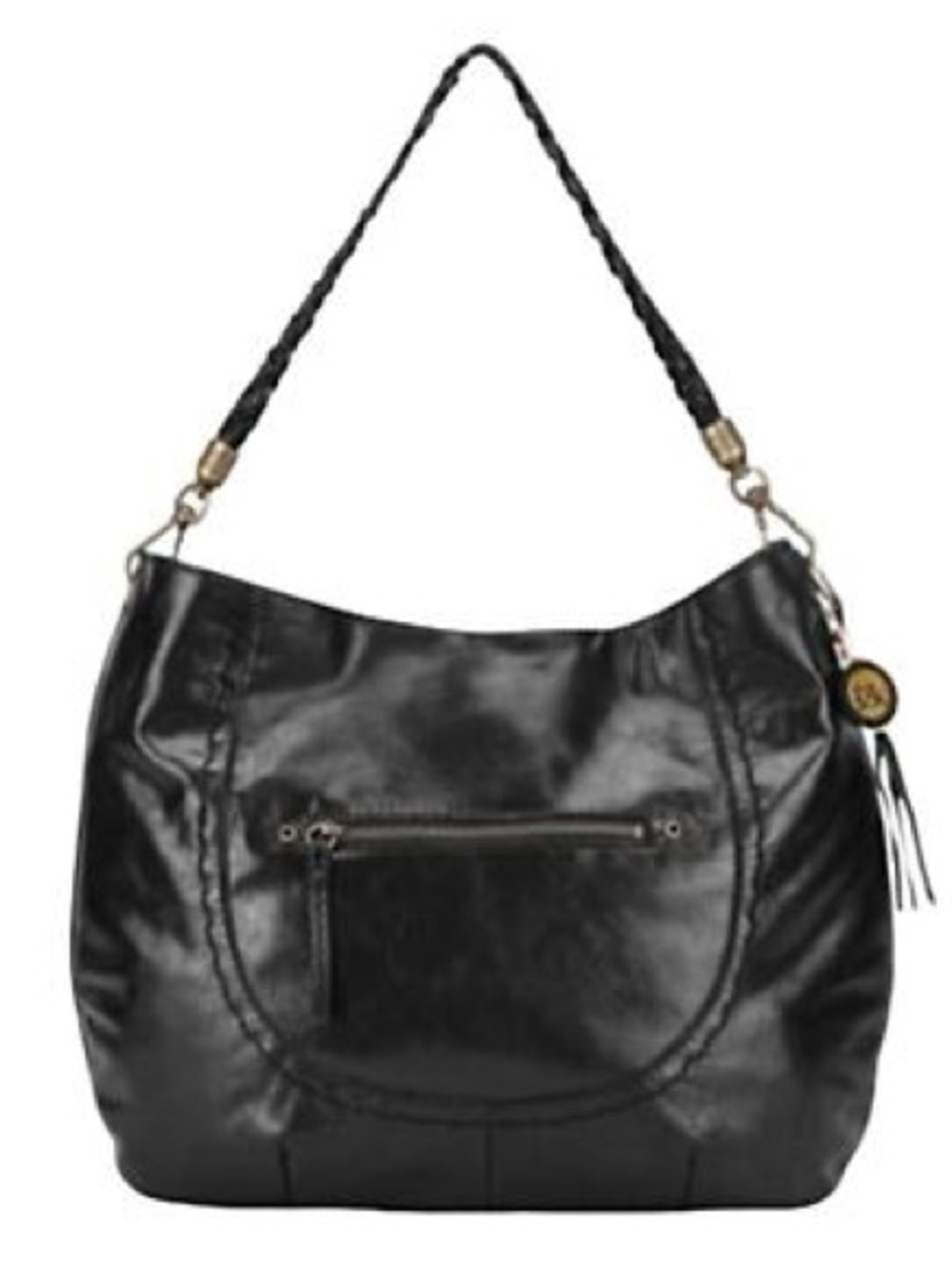 The Sak Indeo Demi Leather Braided Strap Hobo Bag
